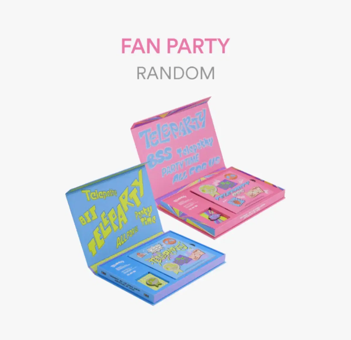 부석순 teleparty 텔레파티 Fan party 앨범 분철